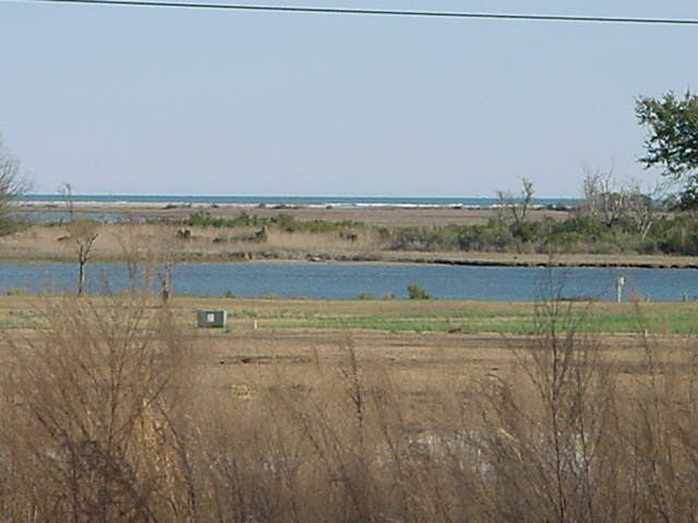 View of Intracoastal Waterway from the front of the lot.