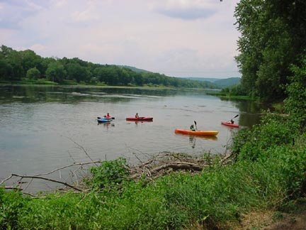  Kayaking the Juniata River.