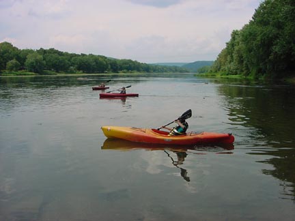  Kayaking the Juniata River.